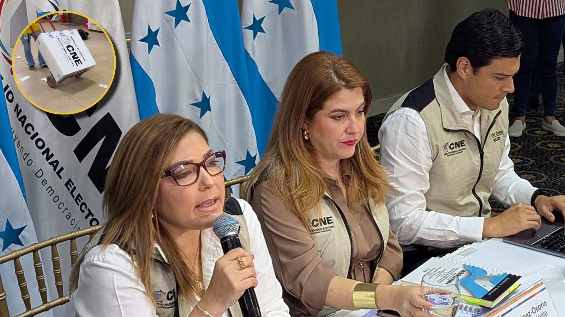 Finalización de despacho de maletas electorales en Honduras