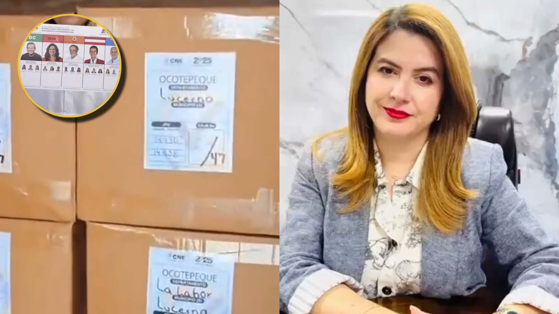 Primeras papeletas electorales previo a proceso en Honduras