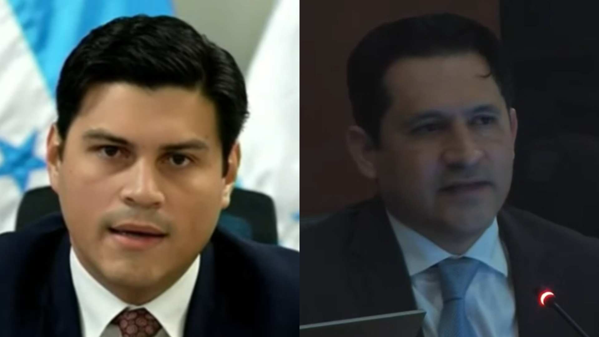 Magistrado de TJE y consejero de CNE durante reunión de la OEA
