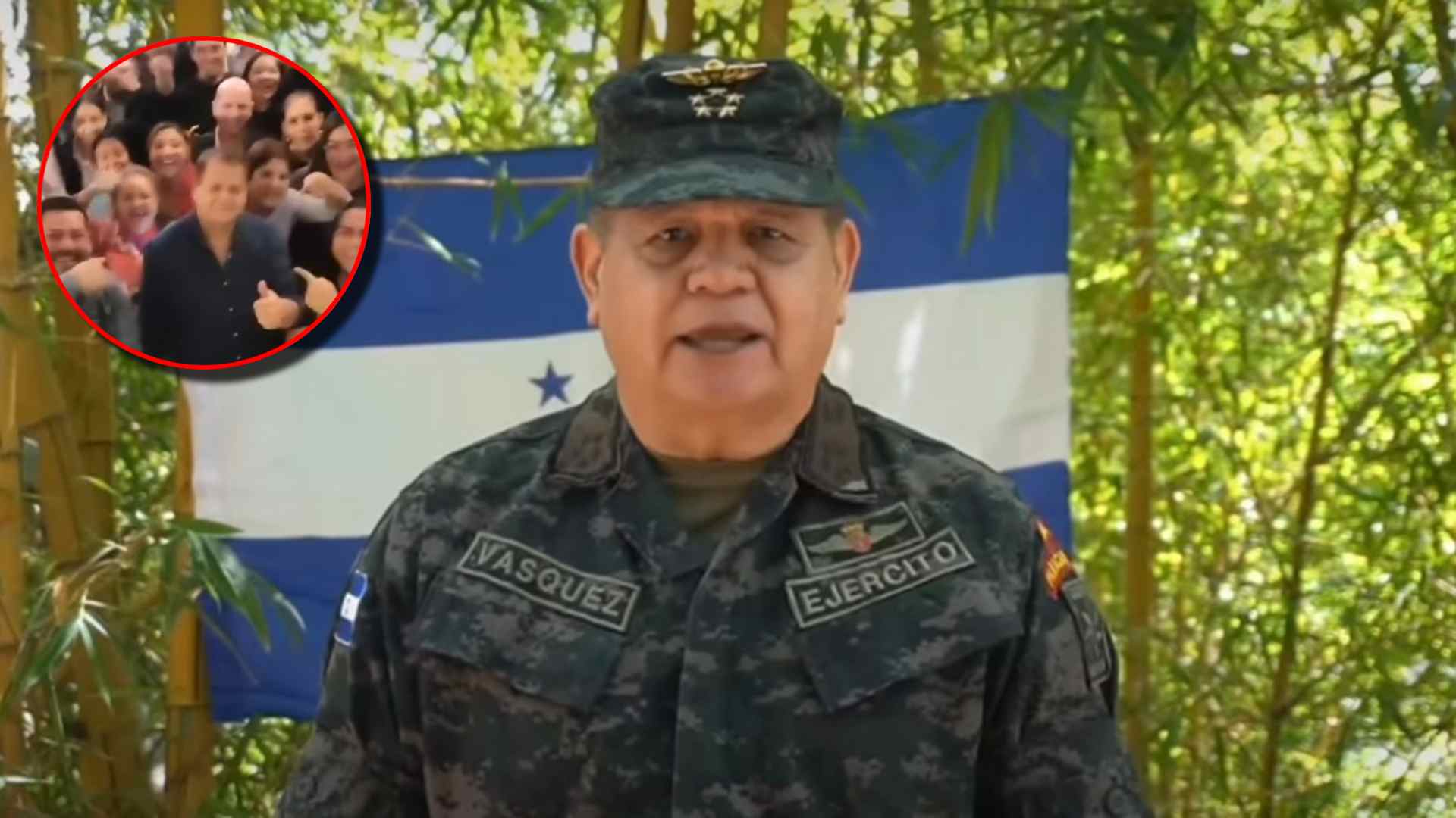 Romeo Vásquez Velásquez aparece en redes sociales acompañado de simpatizantes y deja mensaje a días de elecciones