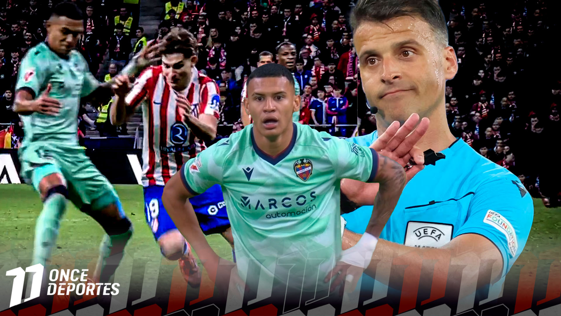 ¡Buen juego, malos resultados! Kervin Arriaga y Levante caen ante Atlético de Madrid en medio de un polémico arbitraje
