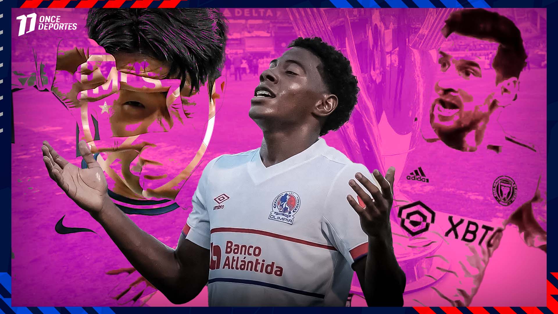 ¡Giro inesperado! Dereck Moncada dejaría Olimpia para fichar por un histórico de la MLS y enfrentar a Messi y Son
