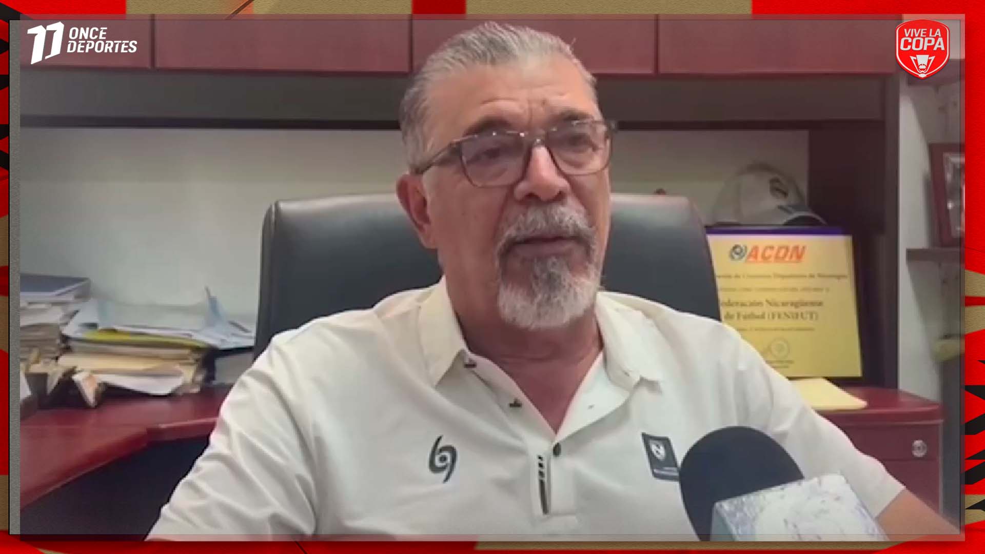 ¡MENSAJE DE PAZ TOTAL! El presidente de la Federación de Nicaragua le abre los brazos a la afición de Honduras: "Somos amigos"