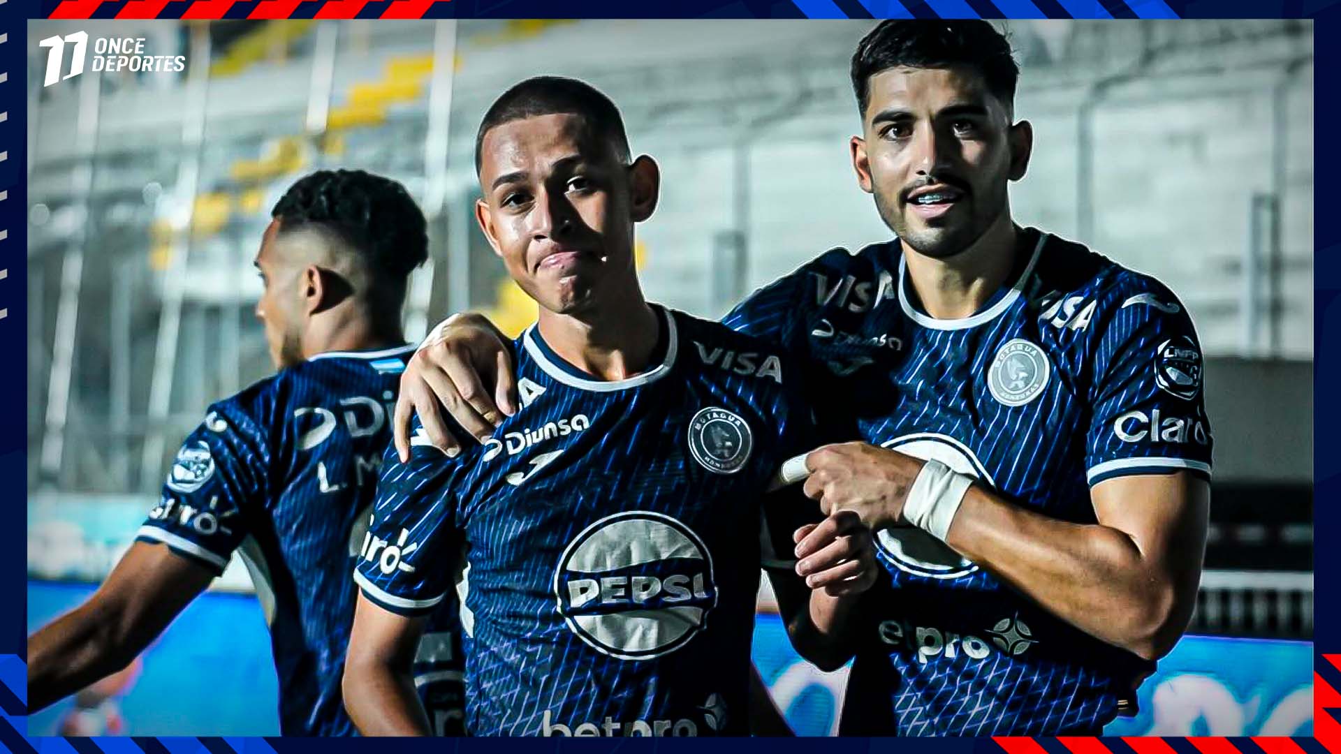 ¡Show de goles en el Nacional! Un muchacho de 17 años salvó a Motagua ante Olancho