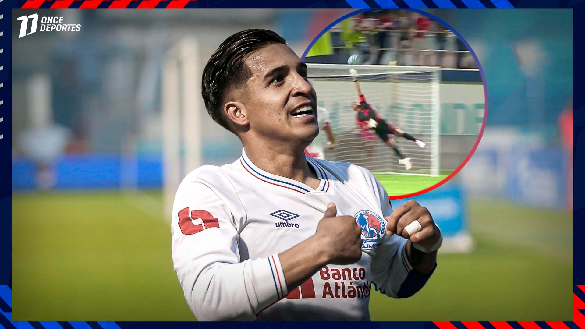 Video: El golazo "a lo Messi" de Michaell Chirinos ante Olancho FC