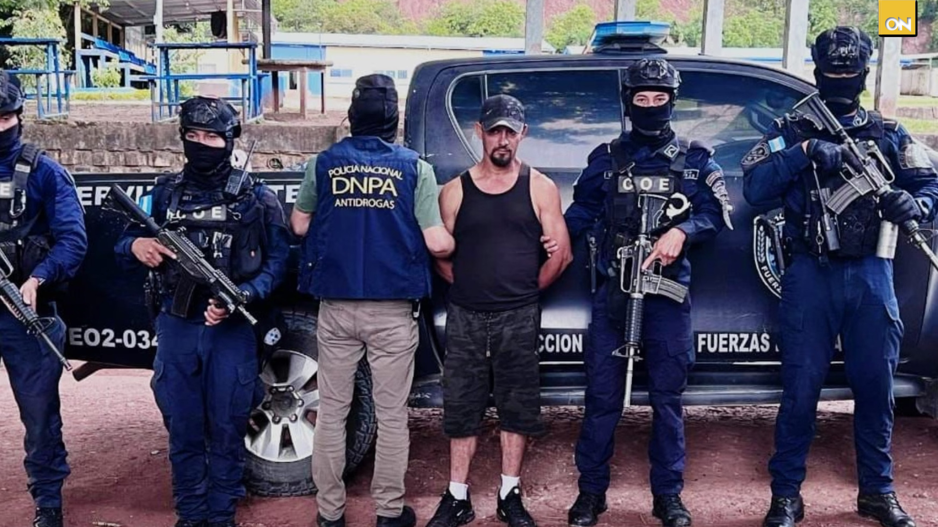 Capturan a extraditable Zacarías Antonio Antúnez Carias