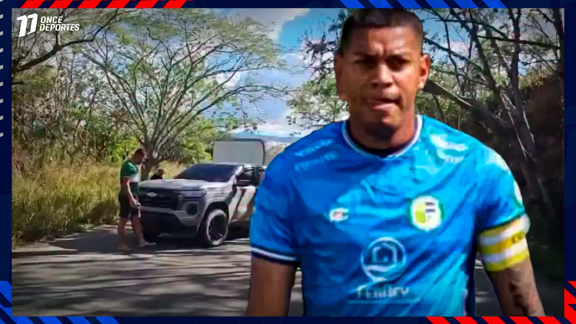 Denovan Torres sufre accidente de tránsito en Yoro tras choque con camión