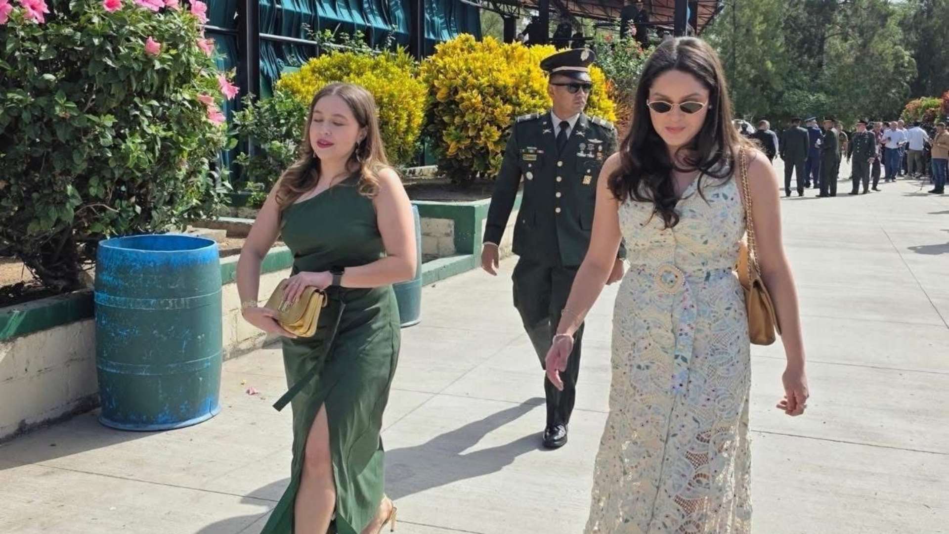 Hijas de Juan Orlando Hernández acuden al cambio de mando de las Fuerzas Armadas: ¿Cuál es el motivo?