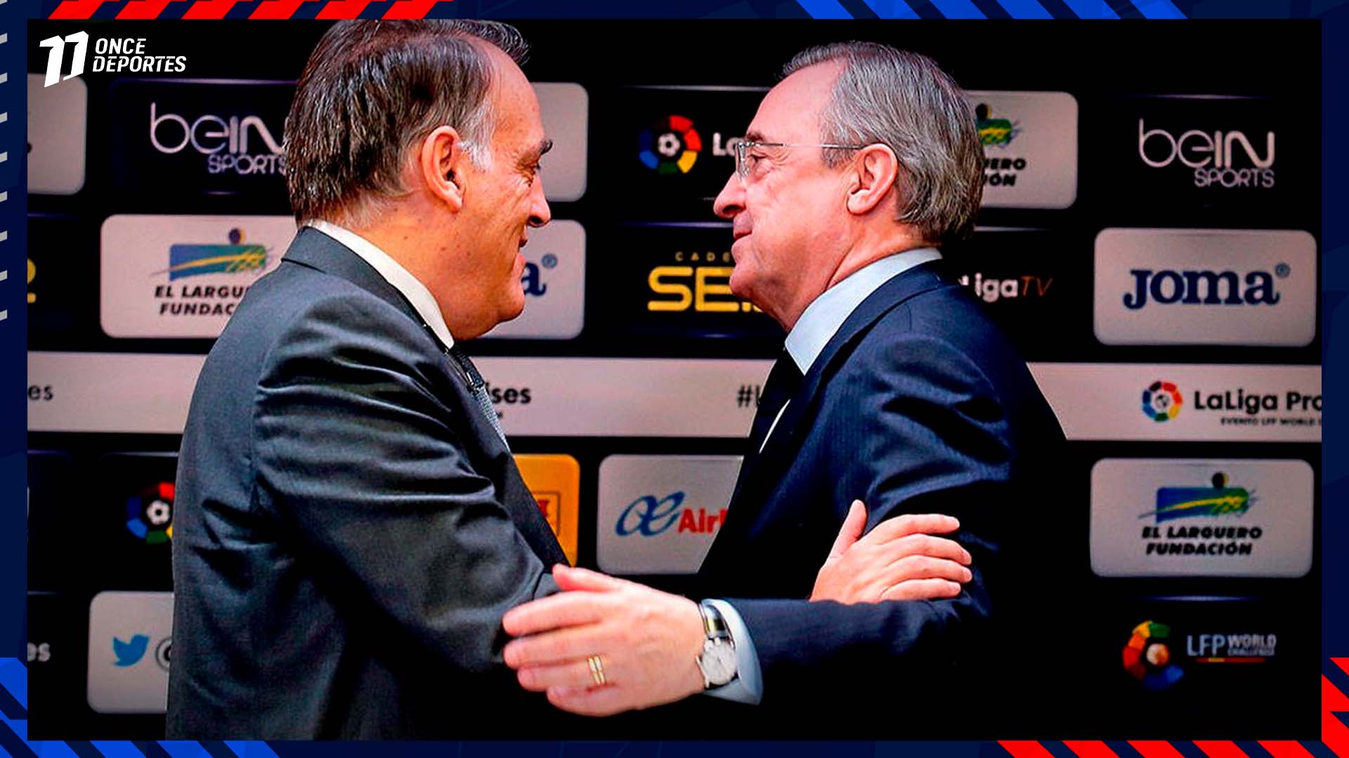 Javier Tebas ataca a Florentino Pérez por Caso Negreira: "Es teatro"