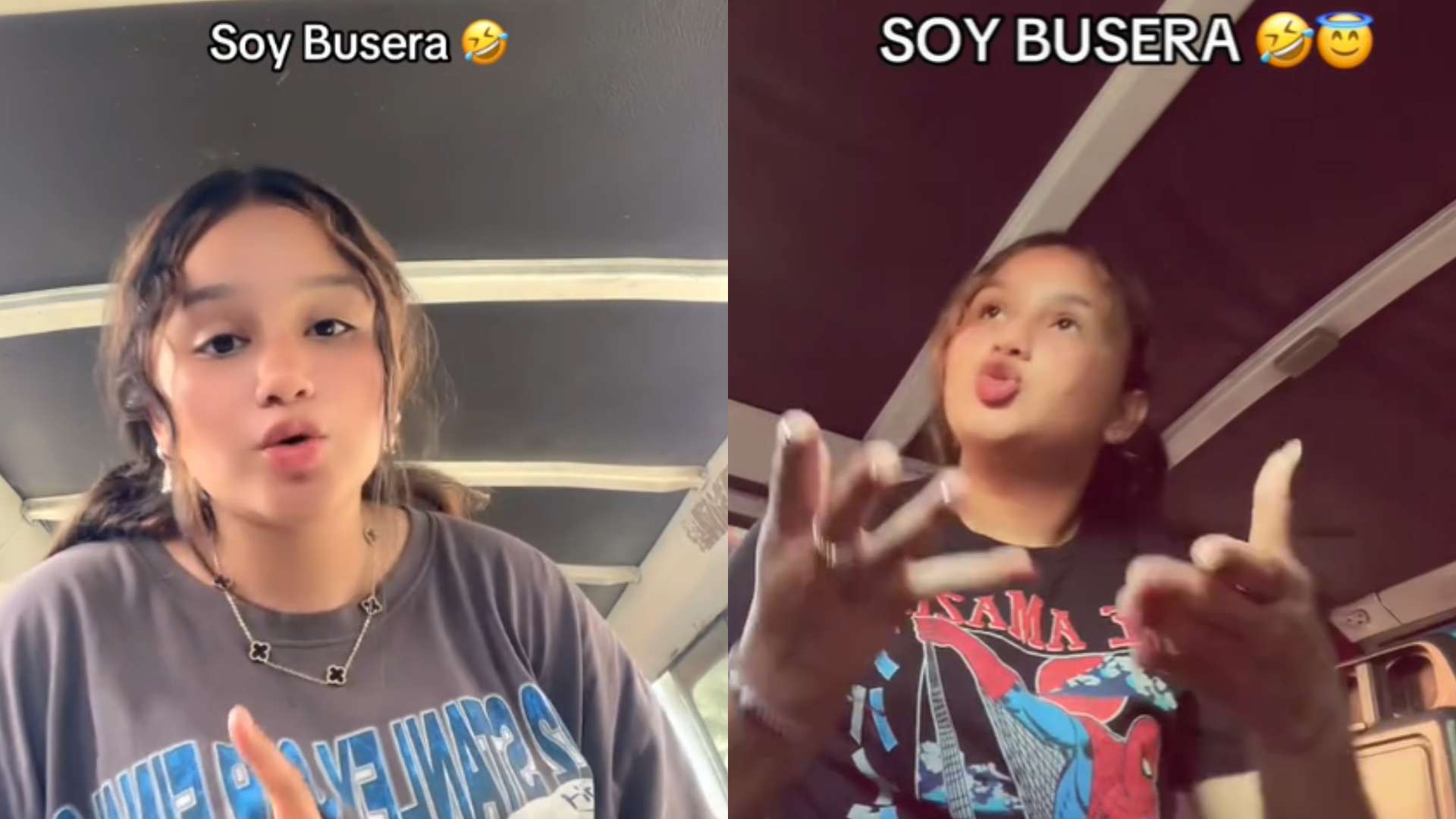 Jovencita hondureña orgullosa de ser busera en San Pedro Sula