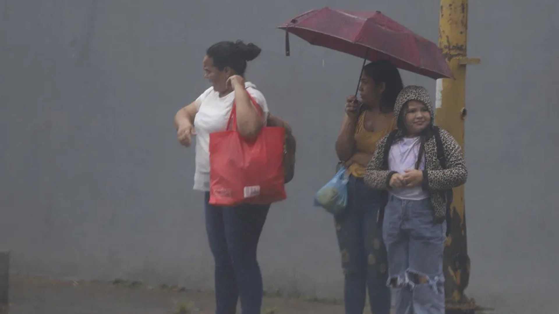 Convergencia de vientos provocará lluvias y temperaturas frescas en gran parte de Honduras este martes