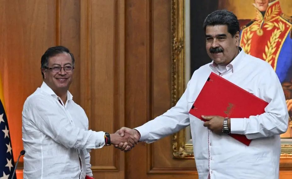 Nicolás Maduro: «Agradezco de corazón a Petro por defender la soberanía de Suramérica»