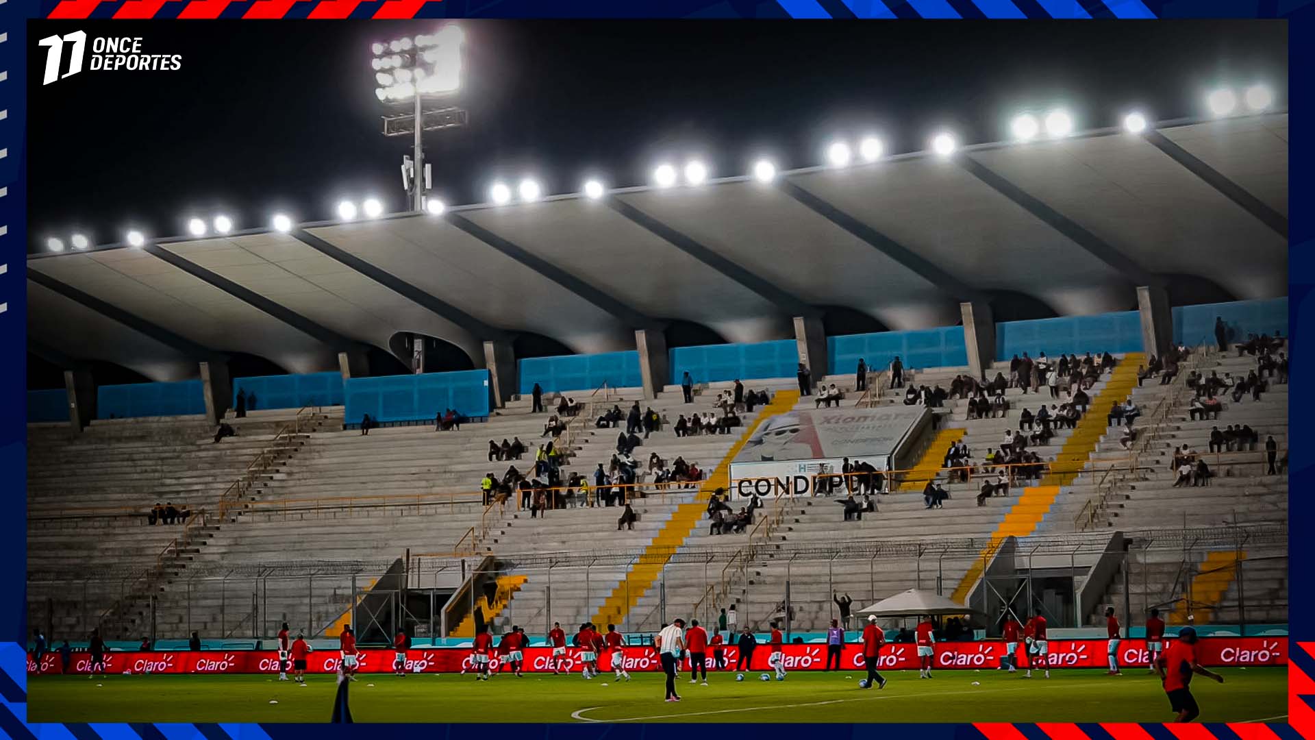Nueva iluminación del Estadio Nacional deslumbra en el Clásico Olimpia vs Motagua