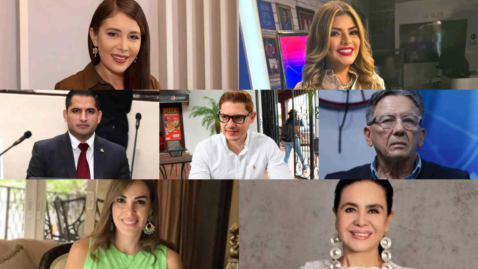 ¿Quiénes son? Conoce a los 23 diputados electos por Francisco Morazán