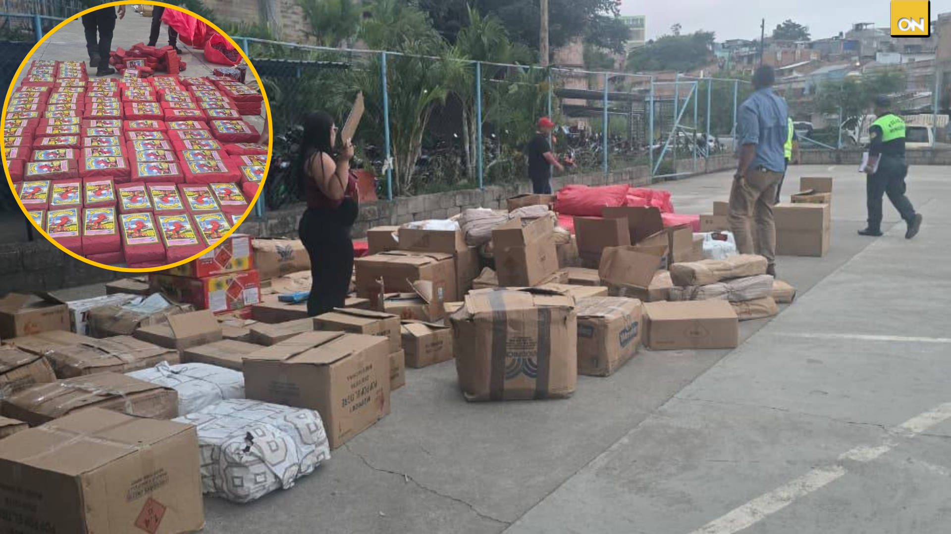 Policía Municipal decomisa pólvora valorada en 1.5 millones de lempiras en Tegucigalpa