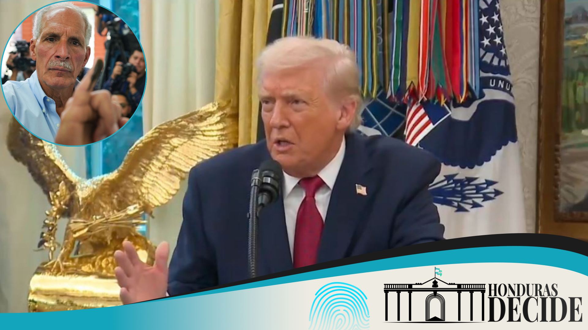 Presidente Trump sobre las elecciones hondureñas “Apoyé a alguien que no lideraba el recuento y ganó las elecciones