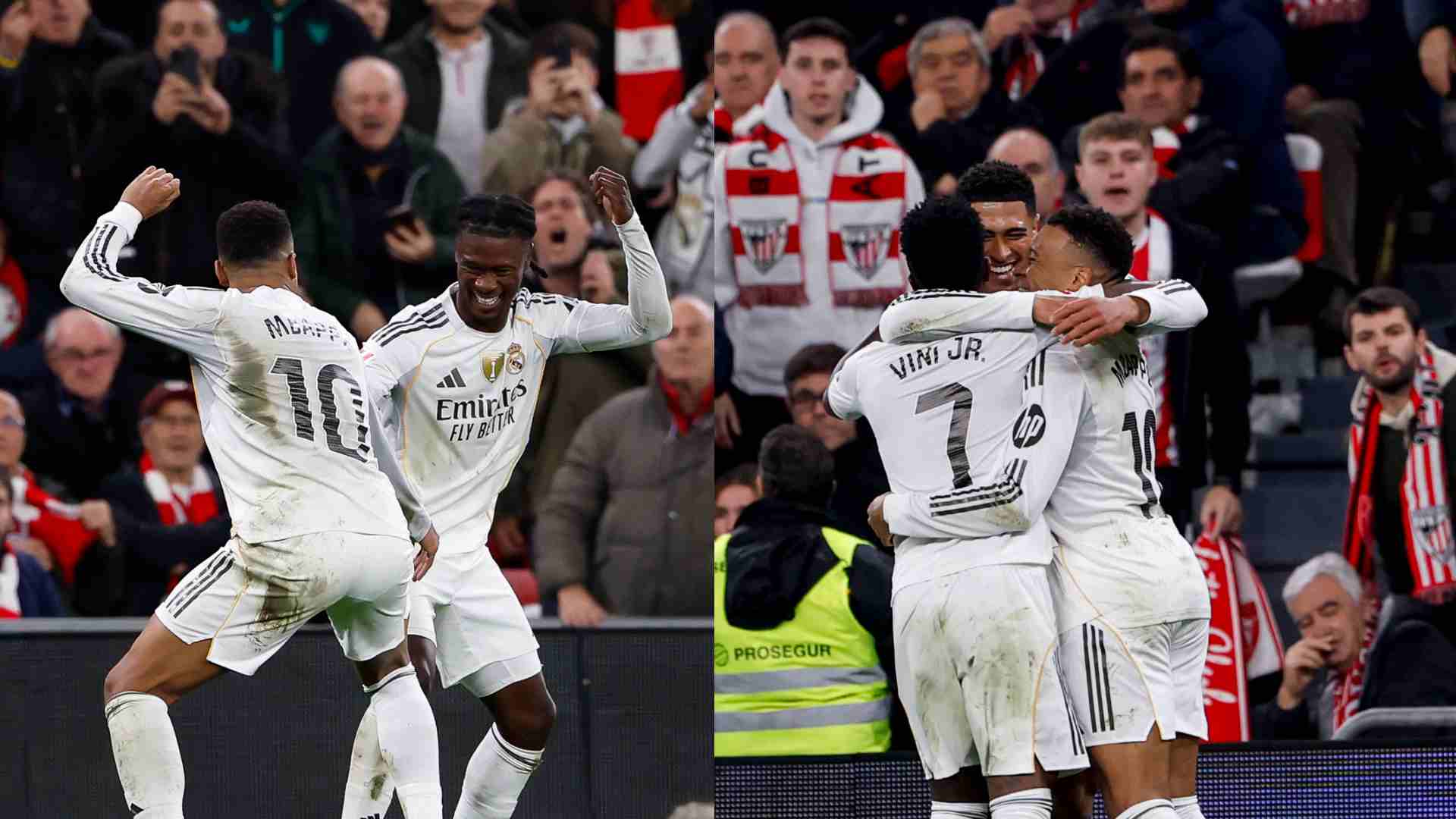 Mbappé brilla y guía al Real Madrid a un triunfo contundente sobre el Athletic Club