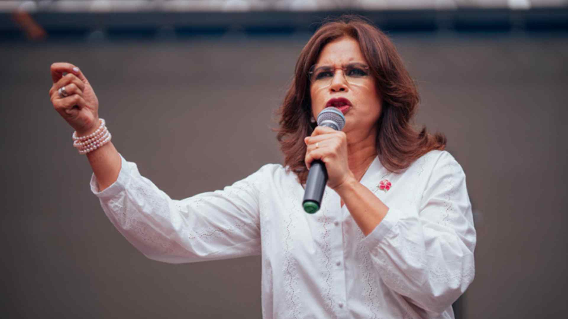 Rixi Moncada denuncia “golpe de Estado electoral” durante sesión virtual del CNE