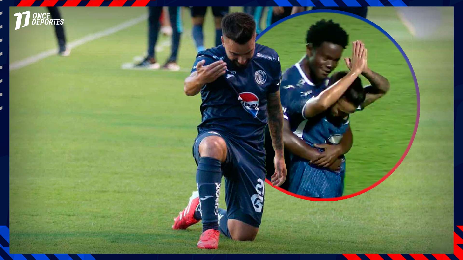 Rodrigo Droopy Gómez marca golazo para Motagua ante Olimpia y pide perdón