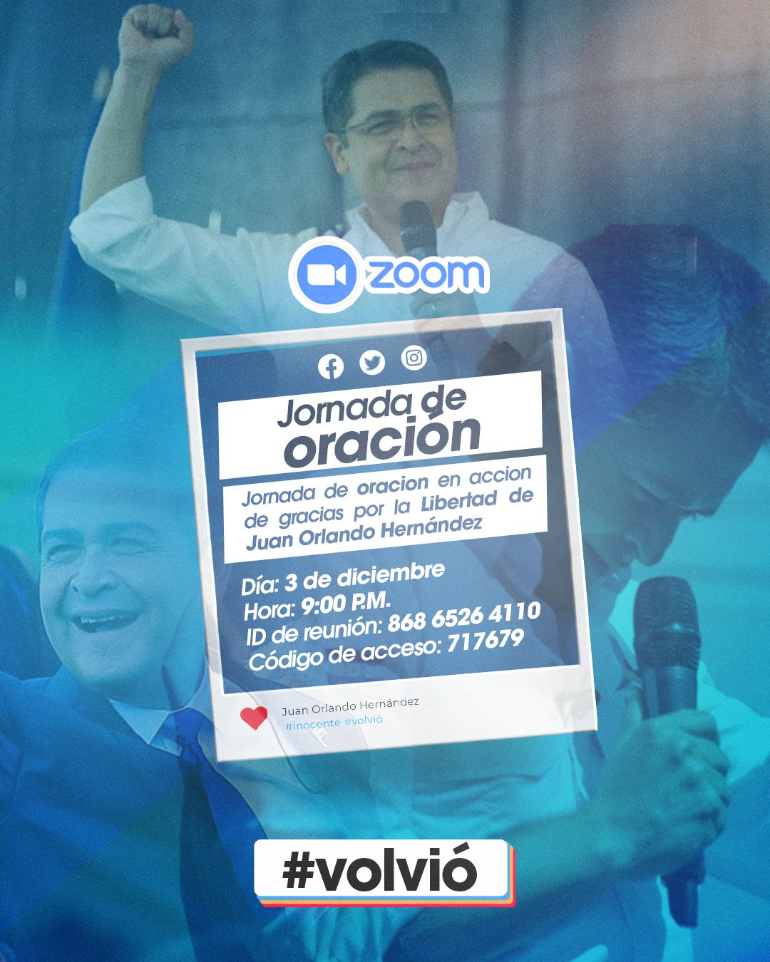 Juan Orlando Hernández Juan Orlando Hernández: ¿hará su primera aparición pública después de salir de prisión?