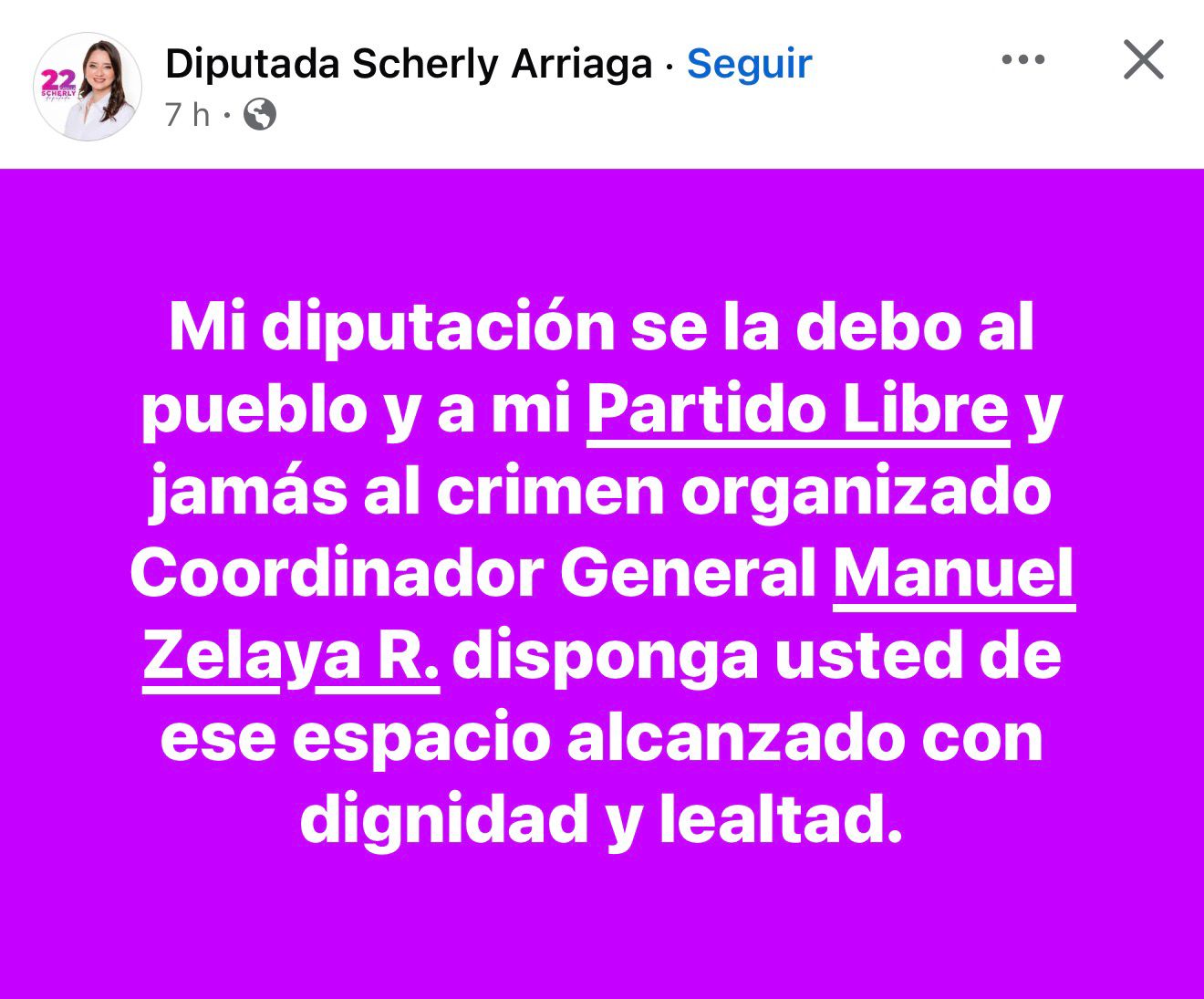 Scherly Arriaga