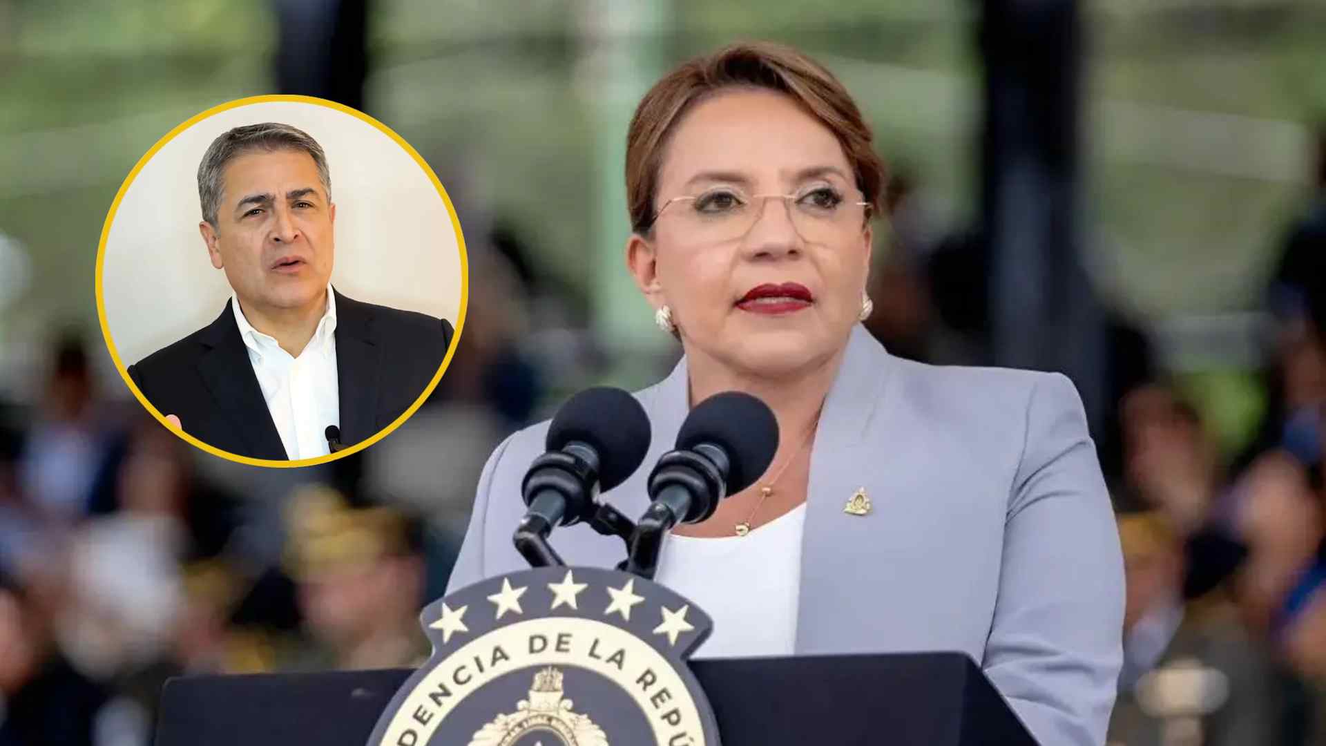 Xiomara Castro alerta que Juan Orlando Hernández pretende regresar a Honduras en medio de tensiones políticas