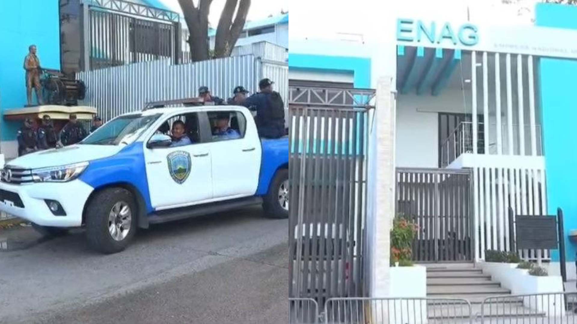 Declaratoria elecciones en Honduras: Fuerte presencia policial se mantiene en la ENAG