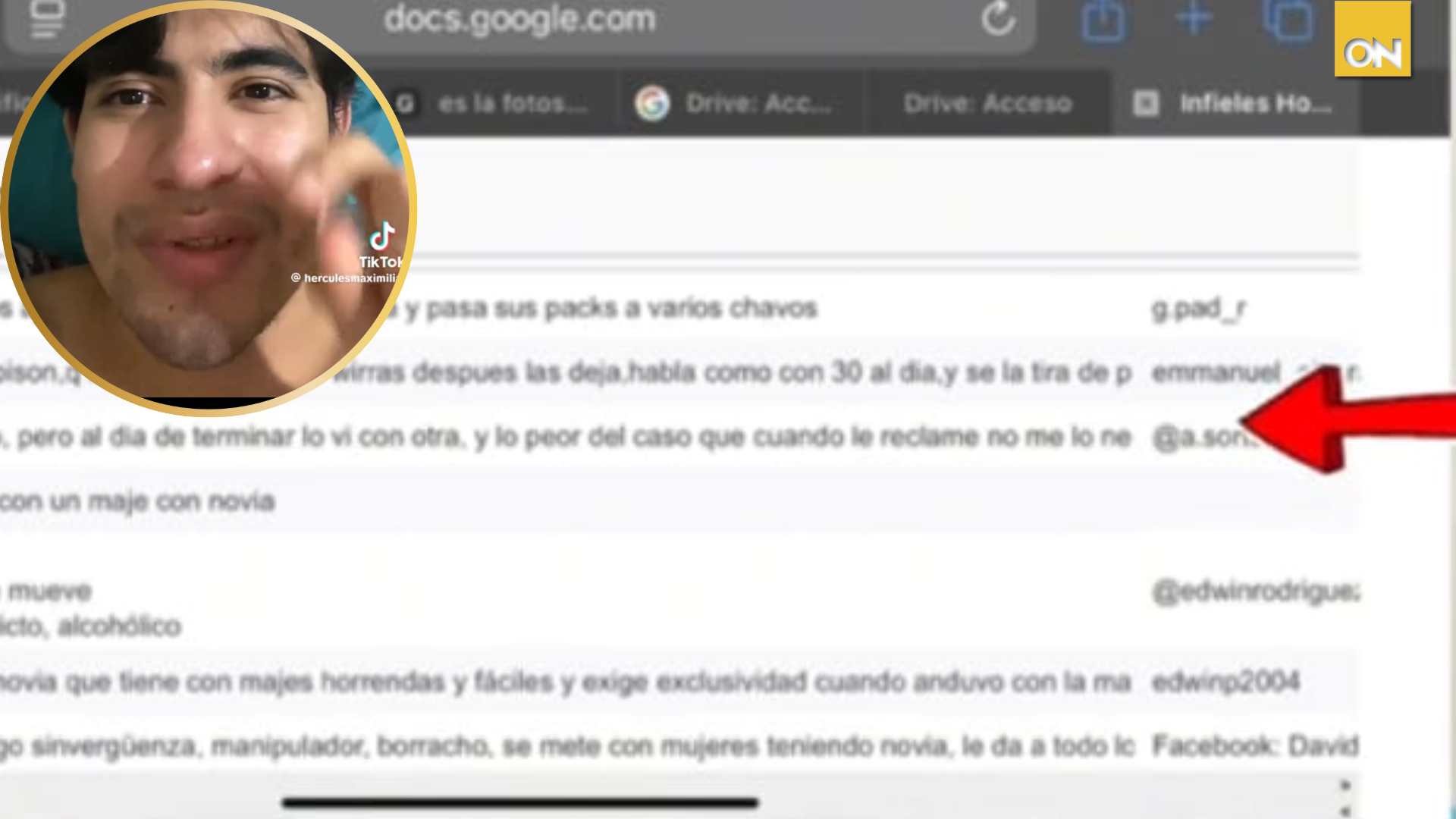 joven lista infieles