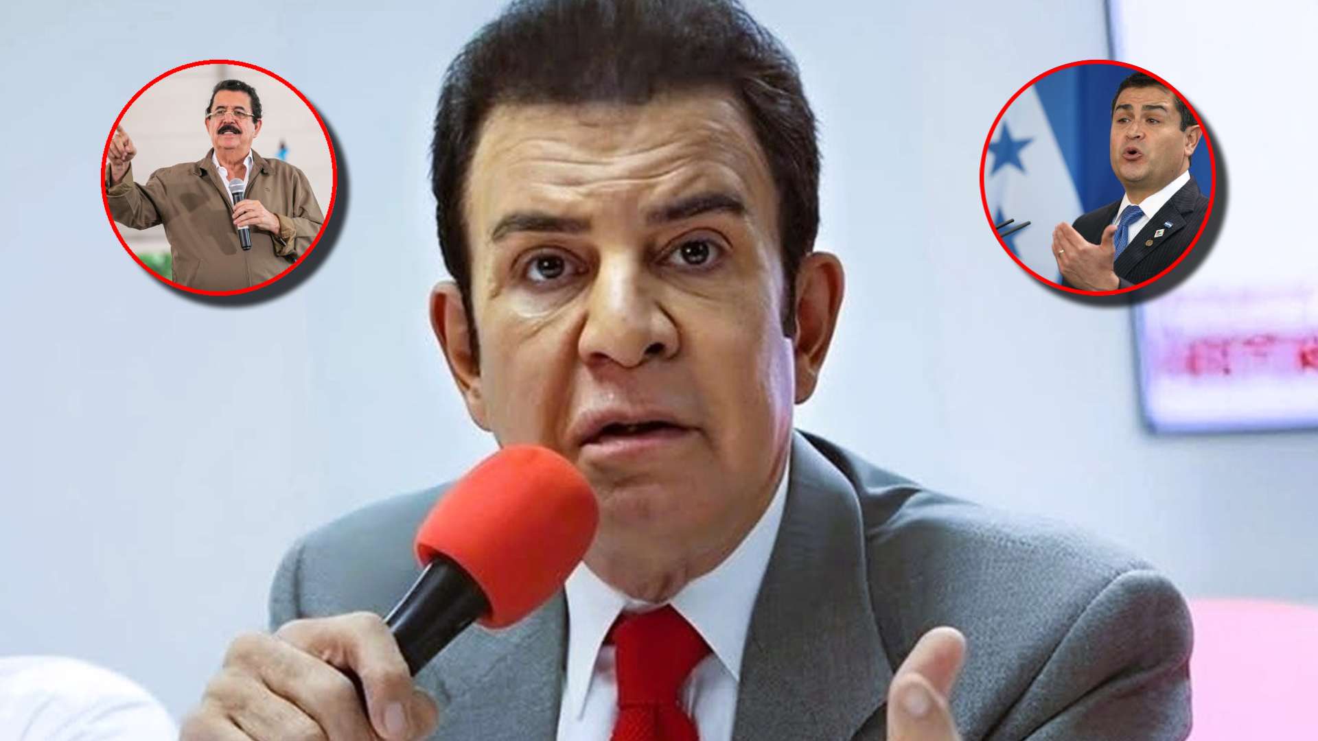 Salvador Nasralla llama “par de lobos” a Mel Zelaya y JOH