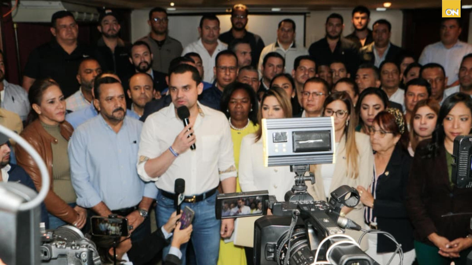 Bancada del Partido Nacional oficializa apoyo a Tomás Zambrano para presidir el Congreso Nacional