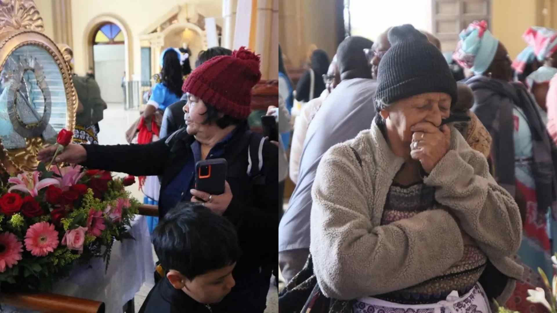 Feligreses colman la Basílica Menor de Suyapa en la antesala del 3 de febrero