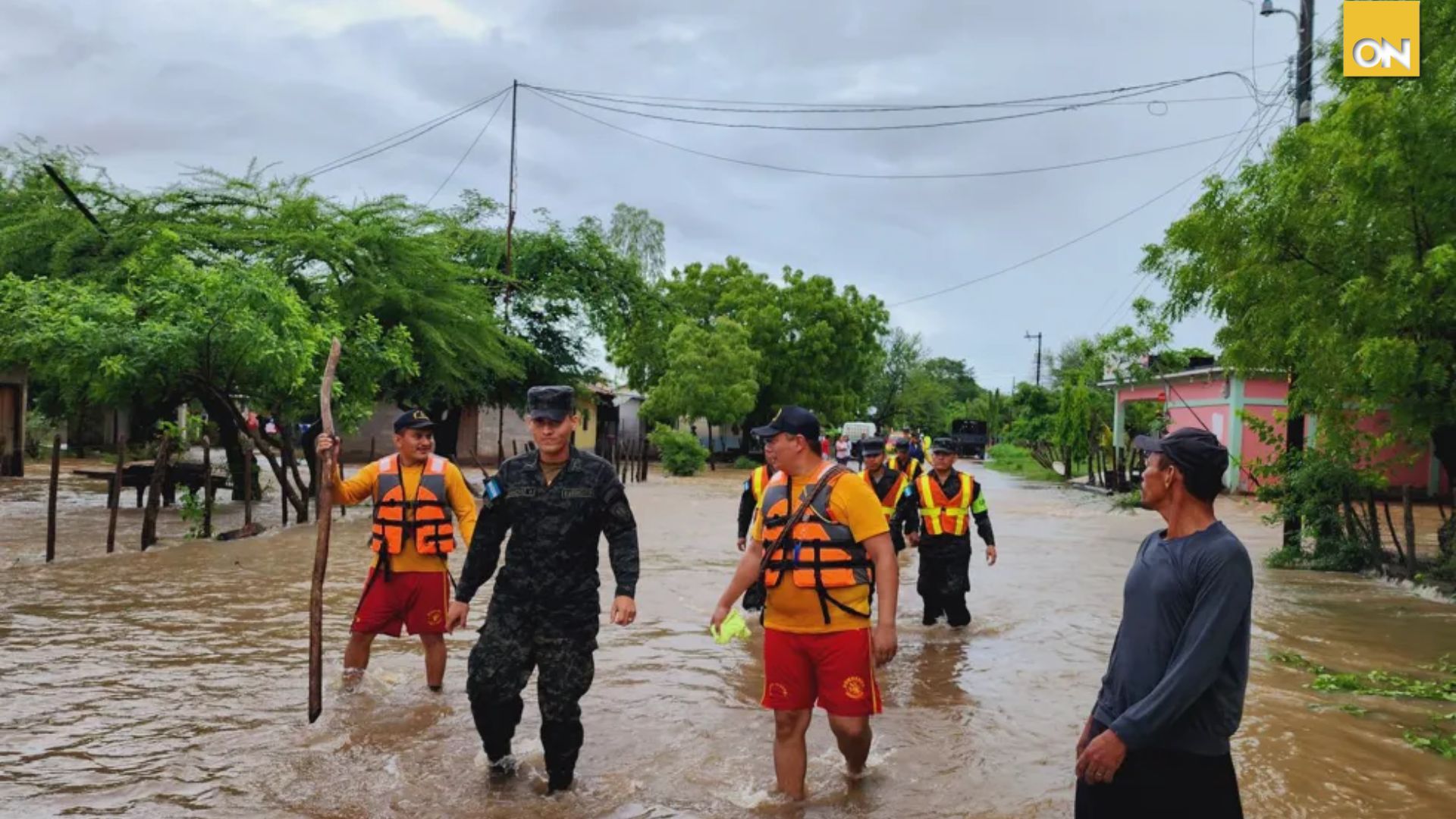 Frente frío deja miles de afectados y comunidades incomunicadas en Atlántida y distintas zonas de Honduras