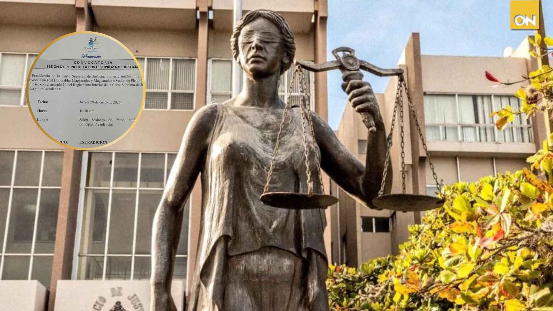 CSJ convoca reunión urgente para analizar solicitud de extradición
