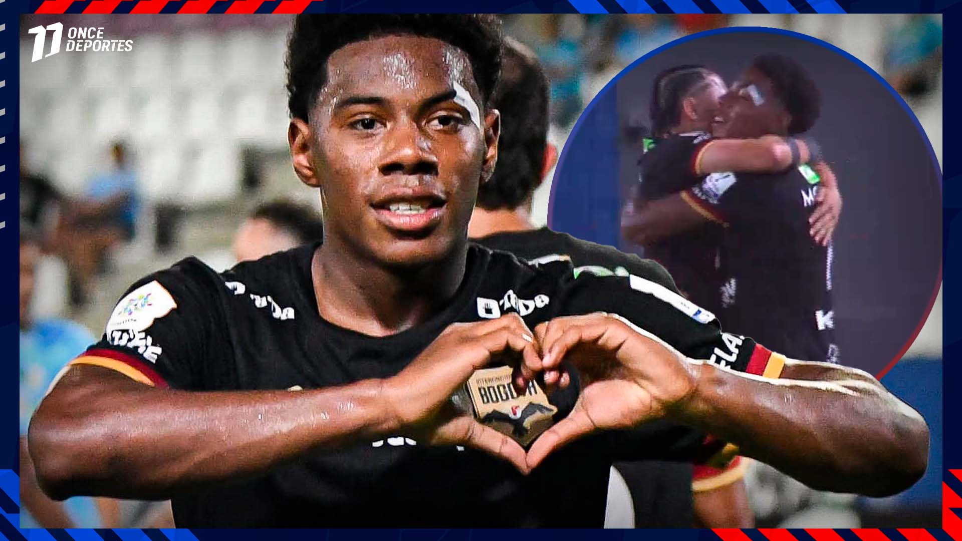 Dereck Moncada anota su segundo gol con Inter Bogotá en Colombia