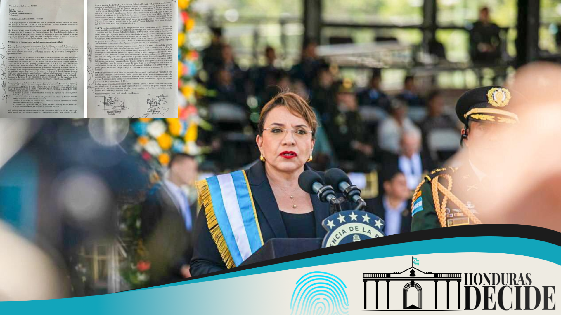 Diputadas opositoras piden a la presidenta Castro respetar la competencia del CNE y TJE y vetar decreto aprobado por el Congreso Nacional