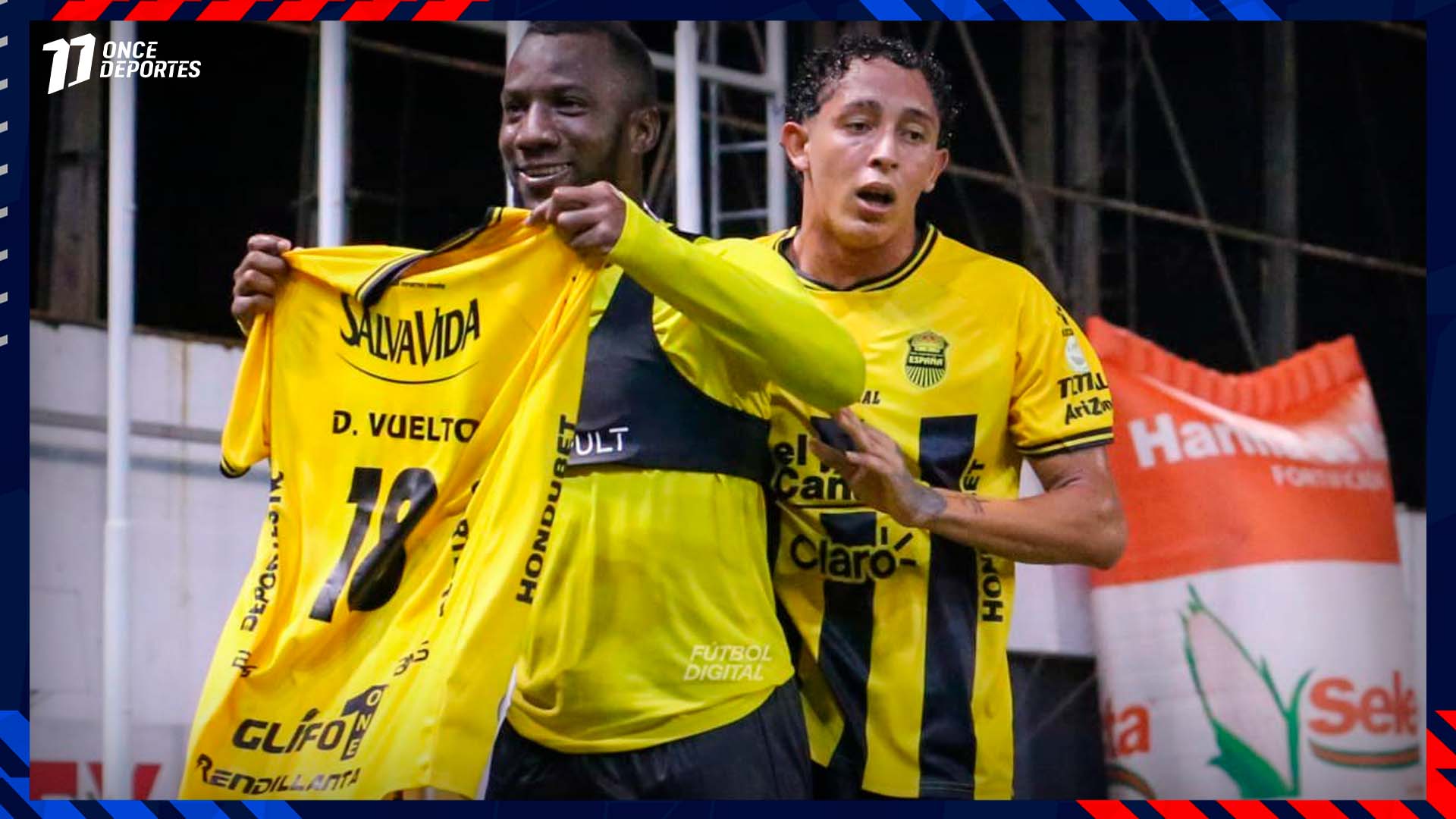 Golazo de Darixon Vuelto: Joya mundial de Real España ante Olancho