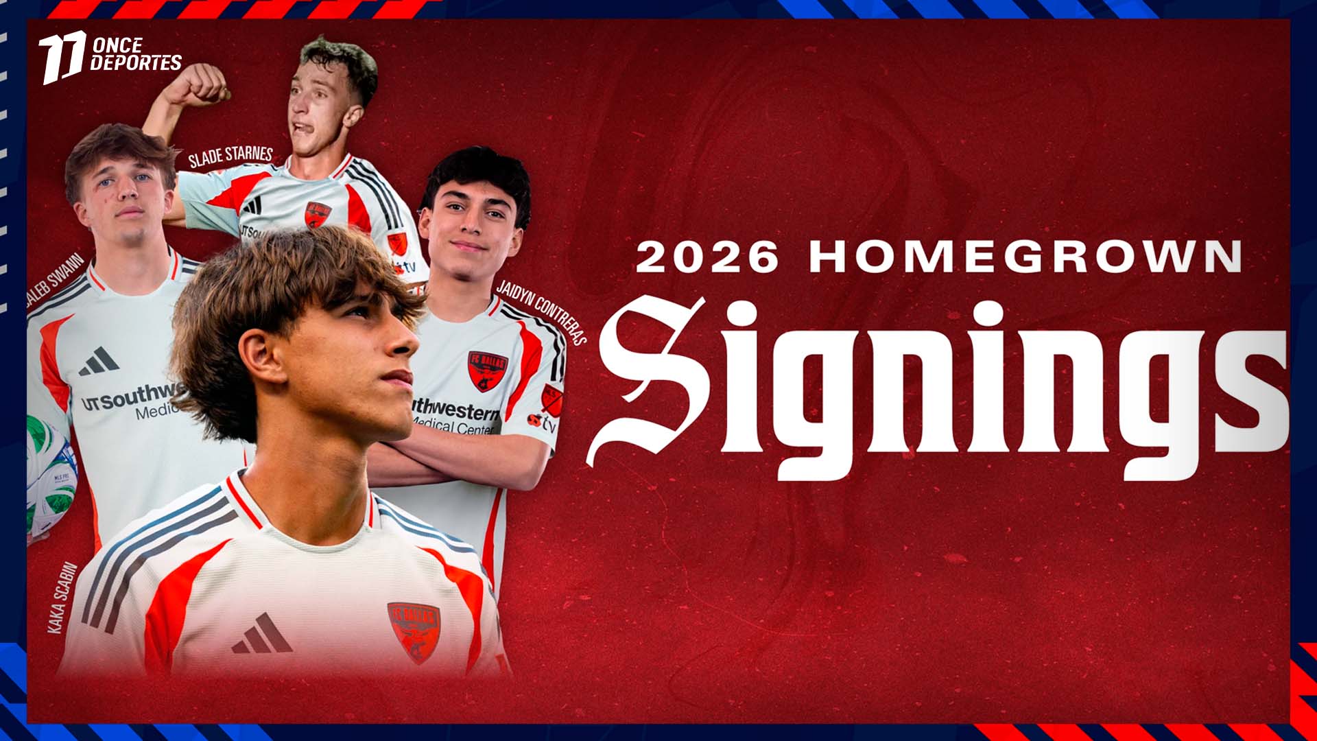 Jaidyn Contreras ficha por FC Dallas: Hondureño de 18 años a la MLS