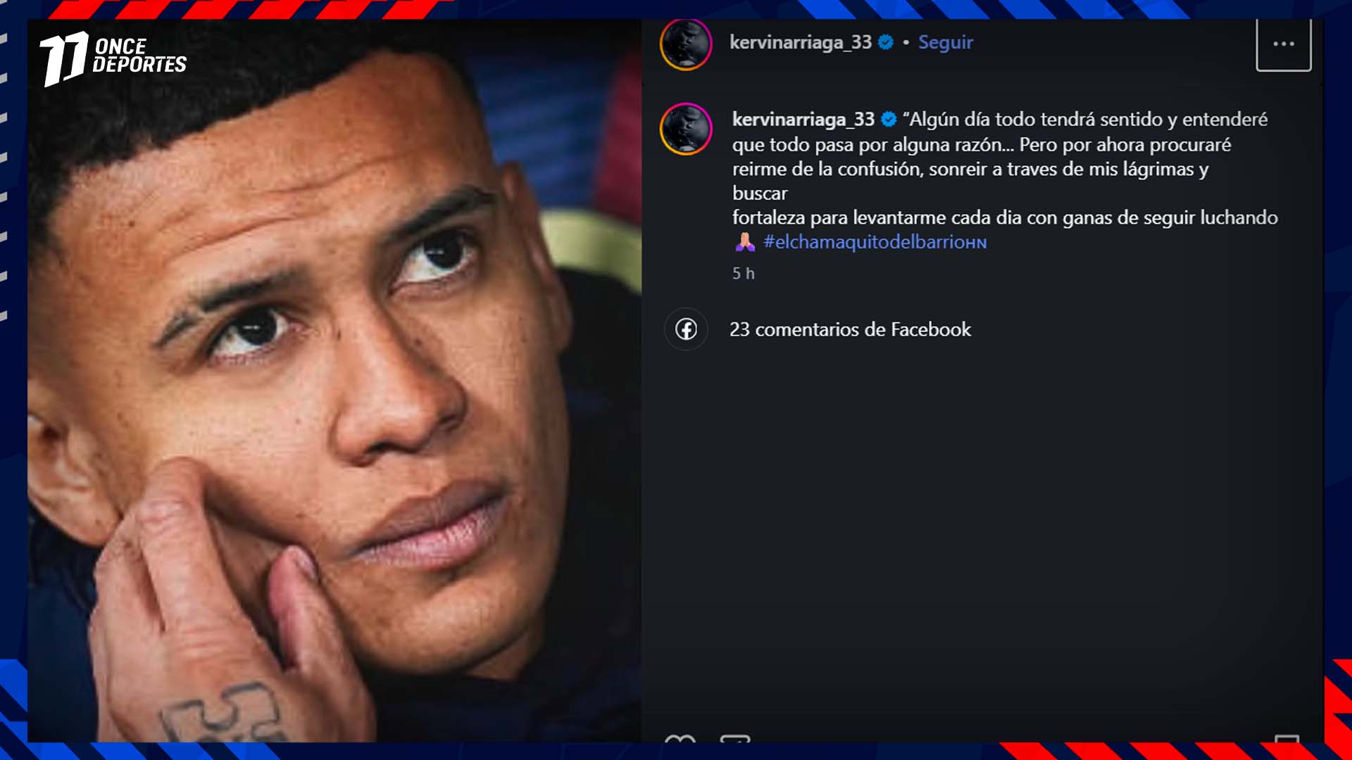 Kervin Arriaga rompe el silencio tras caerse su fichaje a Italia