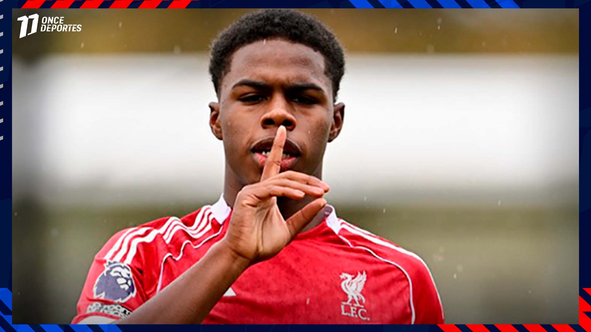 Keyrol Figueroa anota en la goleada 7-1 del Liverpool al Arsenal