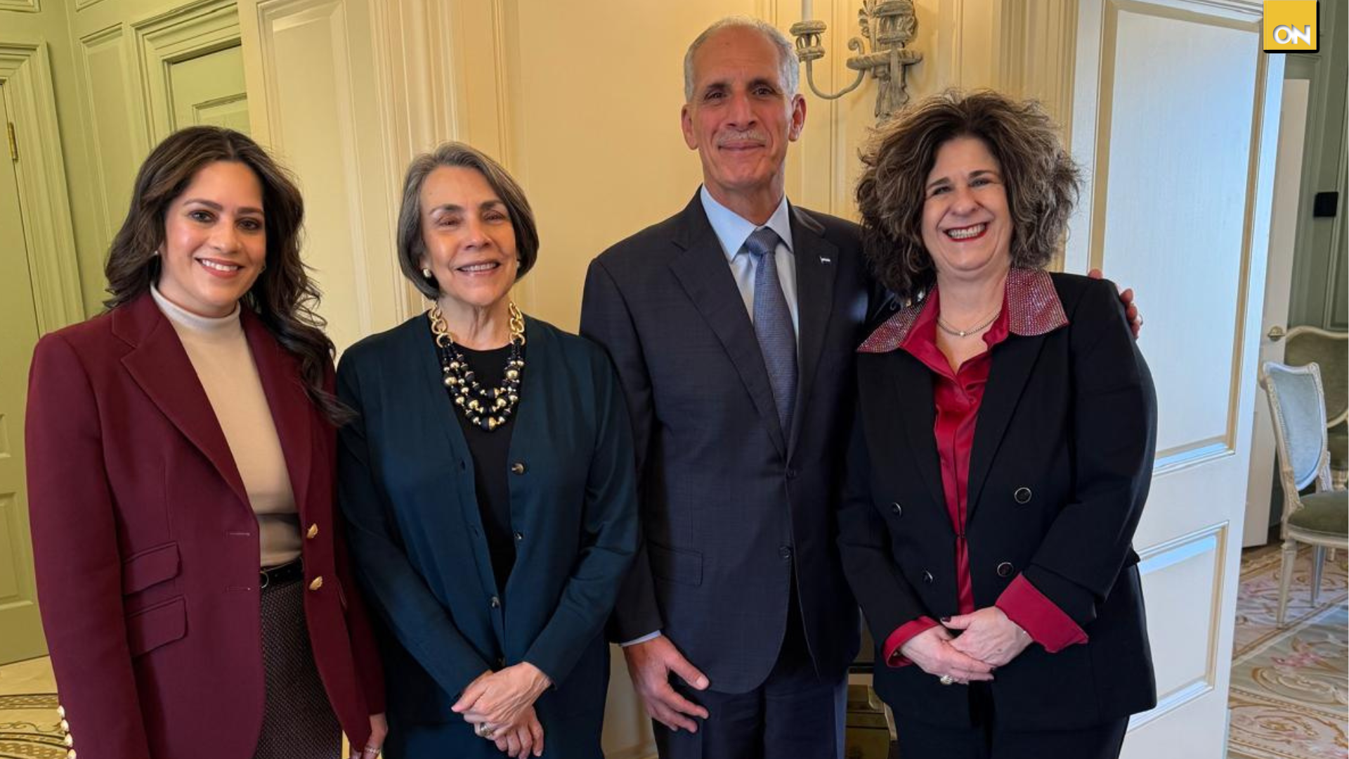 Narsy Asfura fortalece lazos internacionales en Washington al reunirse con la AJC