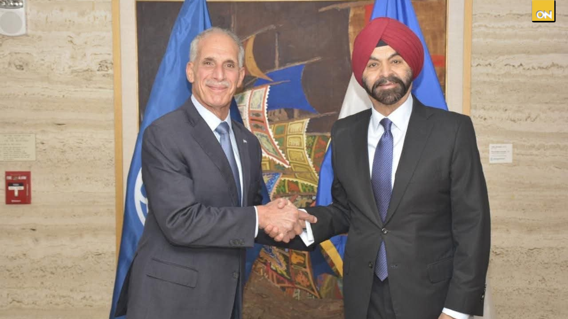Nasry Asfura se reunión con el presidente del Banco Mundial para fortalecer lazos internacionales