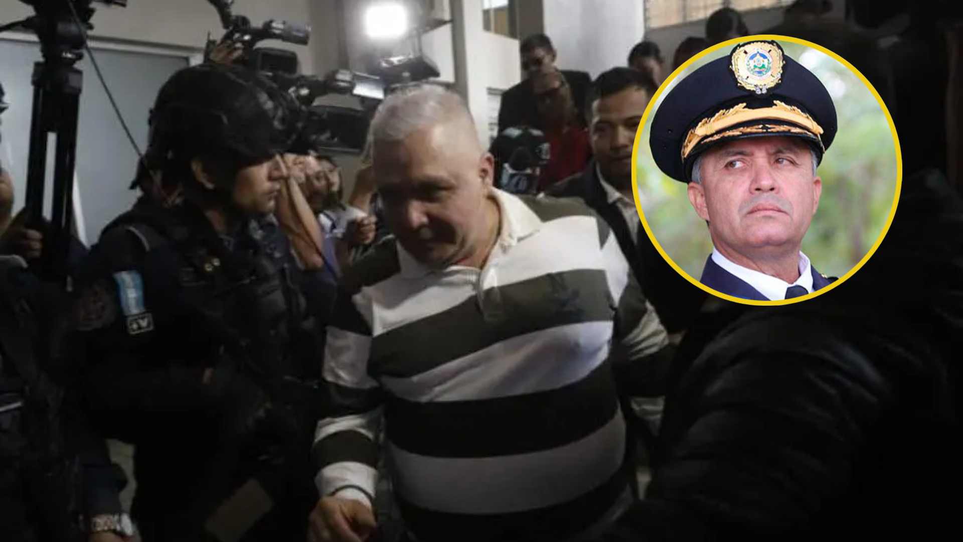 Inicia juicio contra exdirector de la Policía Ramírez del Cid por supuesto lavado de activos