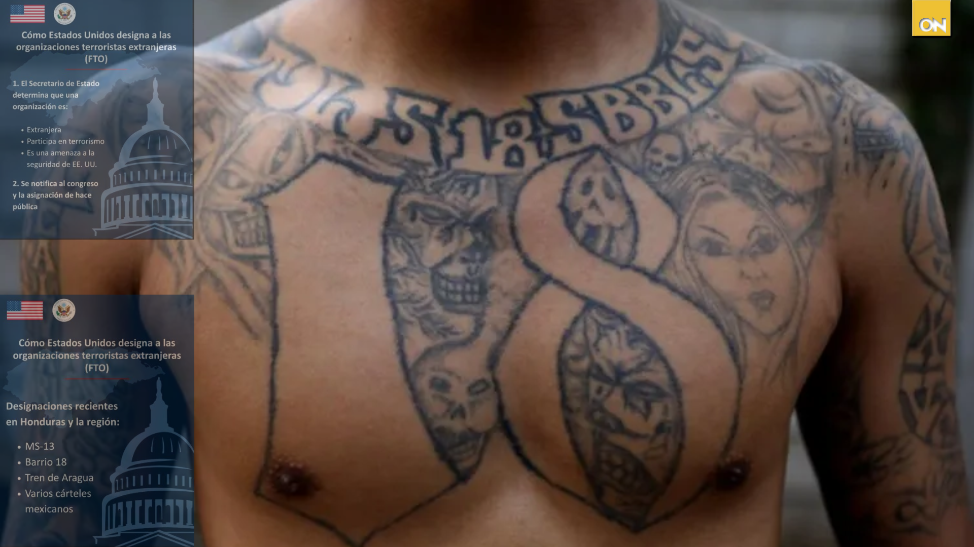 Recientes designaciones a la MS-13 y Barrio 18 reforzarán trabajo conjunto entre Honduras y EE.UU.