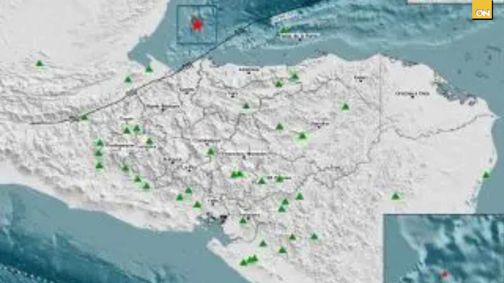 Sismo de 5.0 en la escala de Richter sacude caribe hondureño, Guatemala y Belice