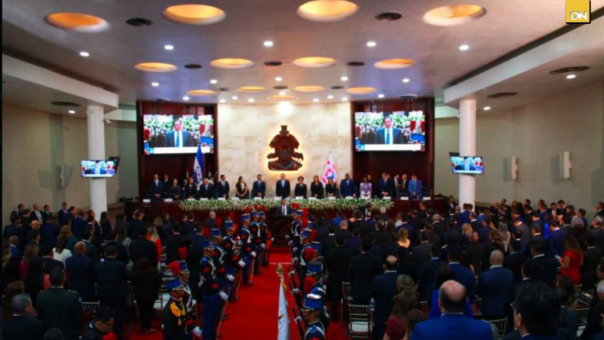 Sociedad civil, políticos y empresa privada fueron parte de los invitados del poder Legislativo para los actos de inauguración de la primera legislatura