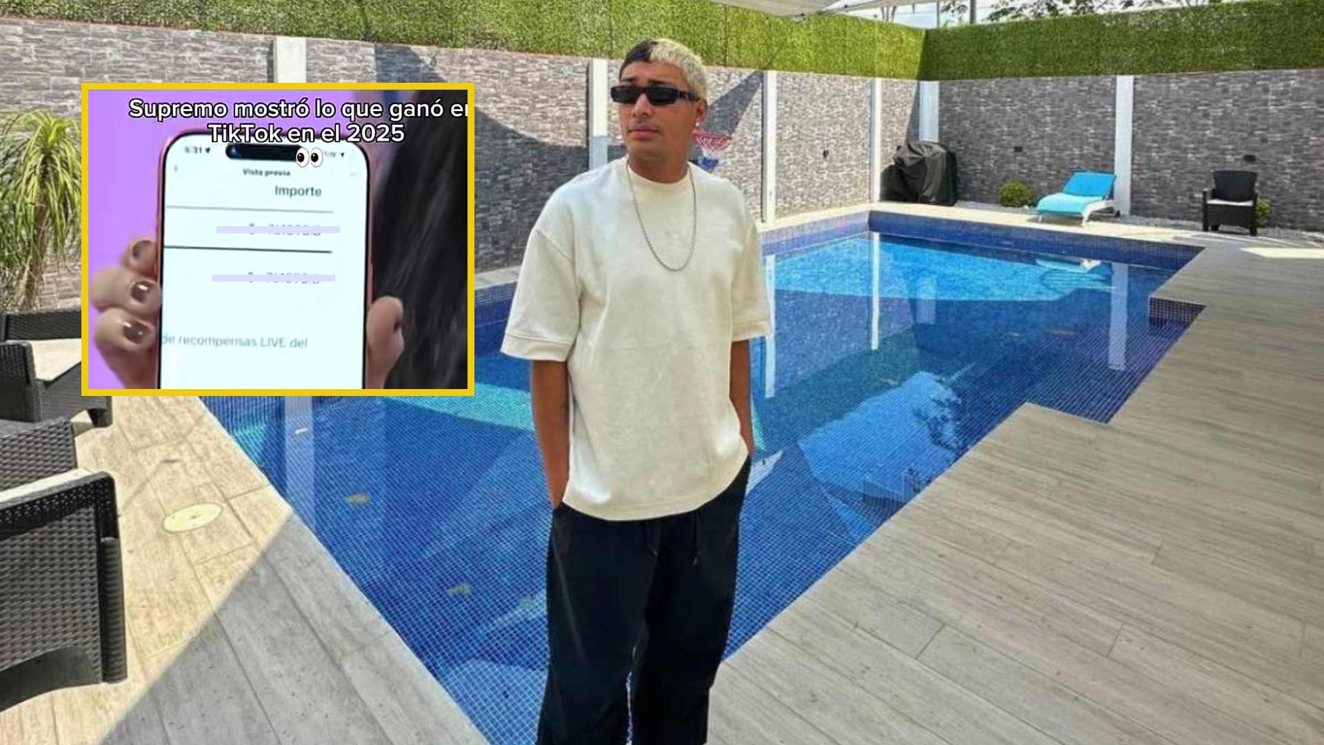 Supremo revela cuánto facturó en TikTok; te sorprenderá de cuánto es el monto