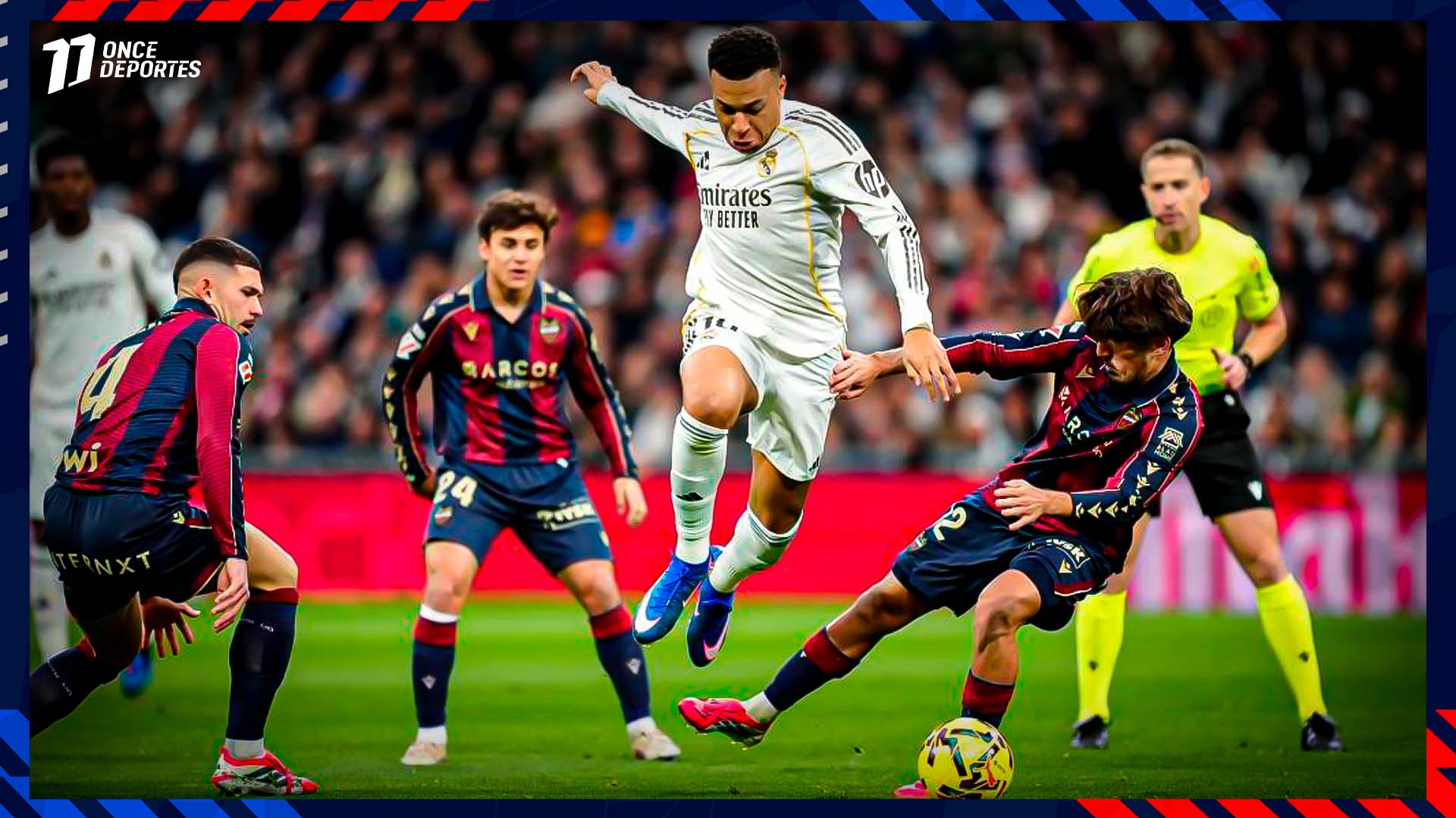 Real Madrid vence al Levante entre pitos: "Florentino Dimisión" y abucheos a Vinicius