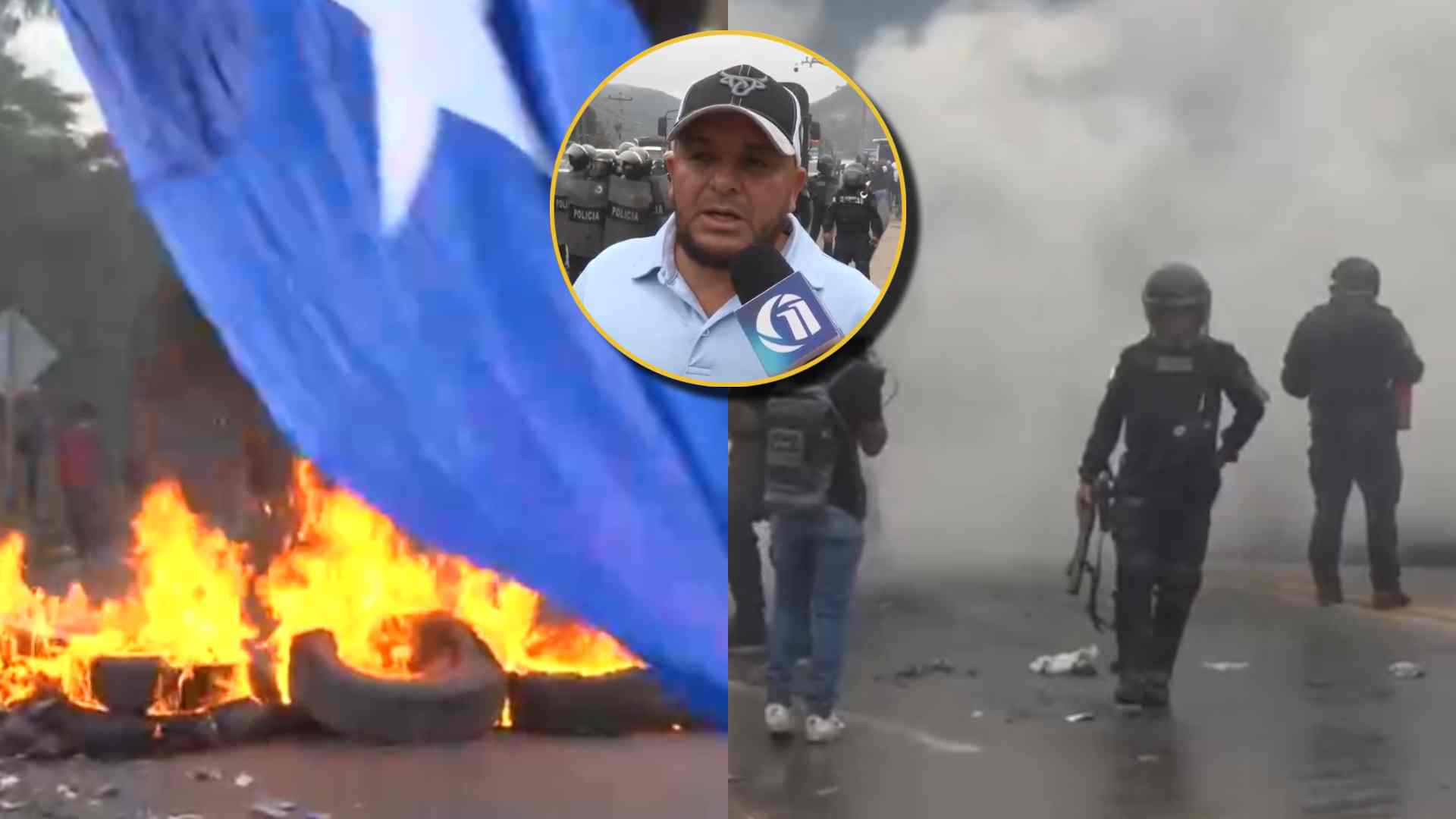 Continúa la problemática: Protesta por nacionalistas de Talanga ante figura que asume en alcaldía