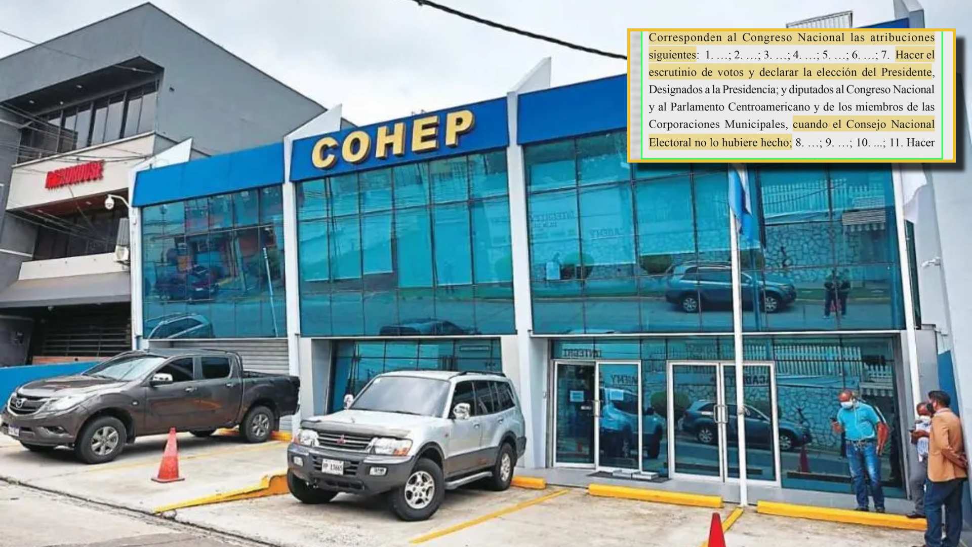 Cohep critica frecuencia de cadena del Congreso Nacional