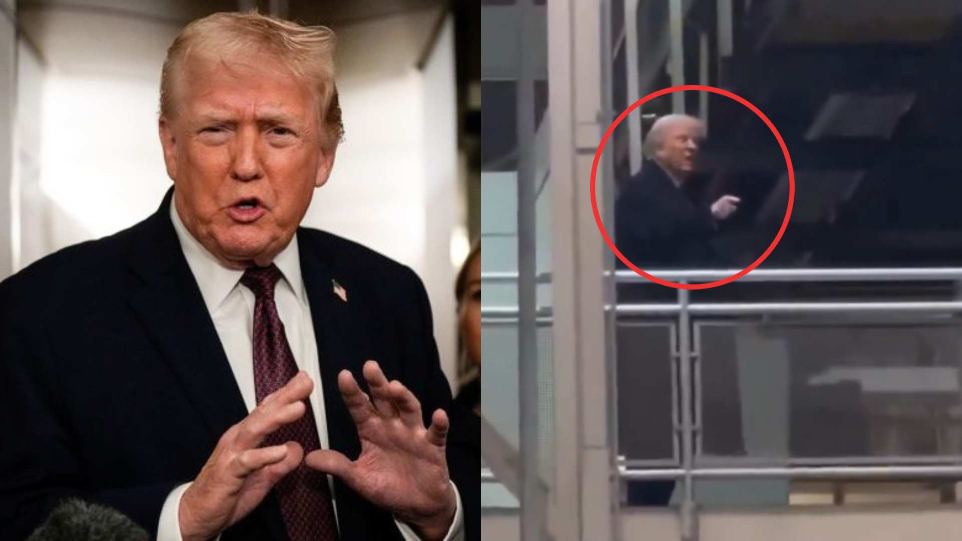 Inesperada reacción de Donald Trump después que alguien lo califica que protector de pedófilos
